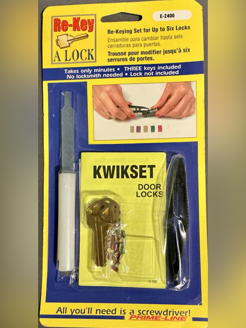 Re-Key A-Lock Re-Keying Set Up to Six Locks Re-Keying Set NWT